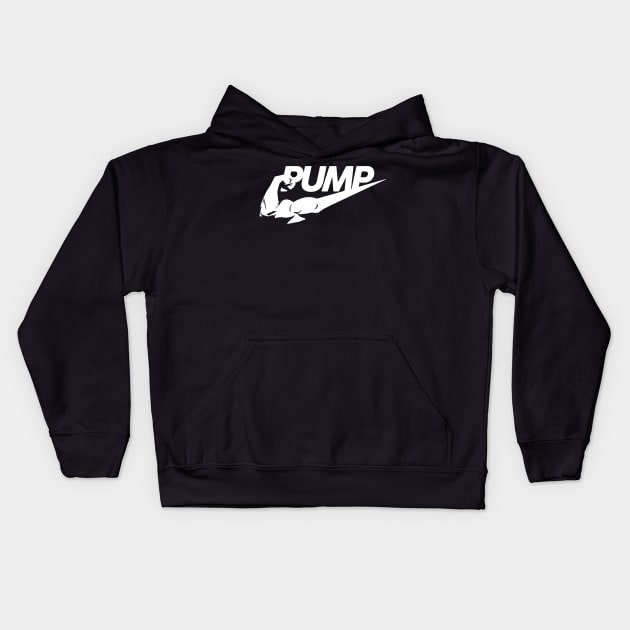 PUMP Kids Hoodie by ShootTheMessenger